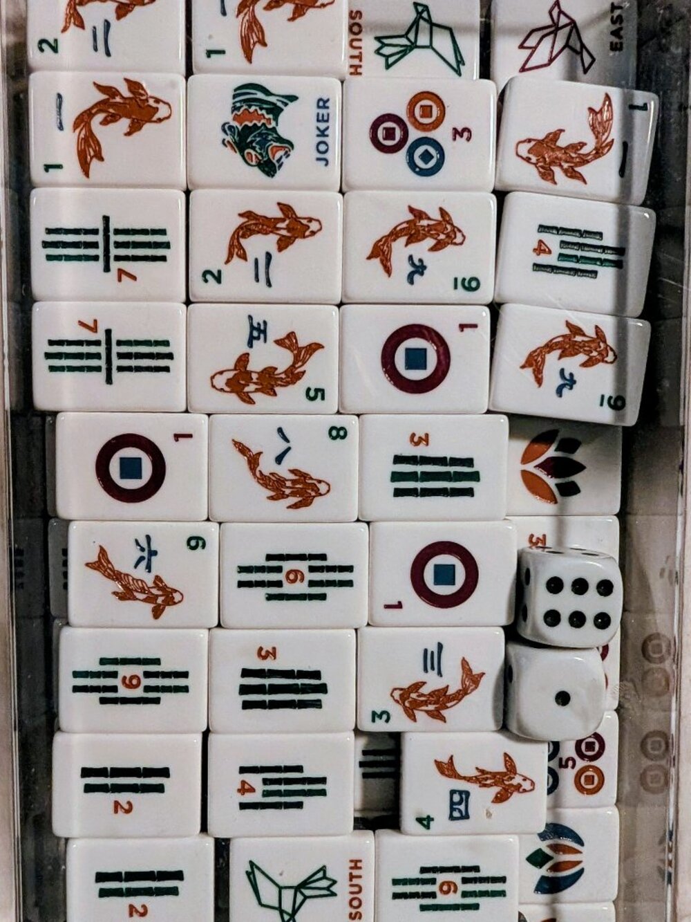 Bambird Boutique Origami tile set in Timber